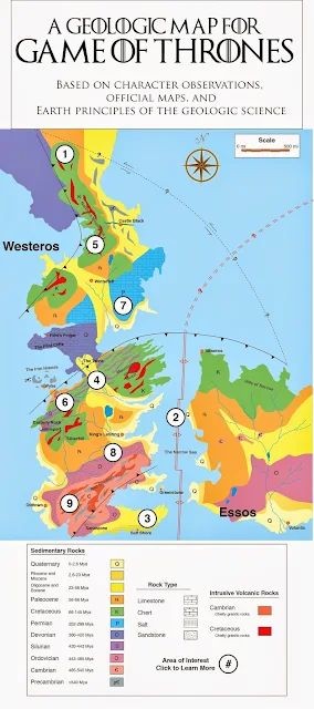 The Geology of Game of Thrones