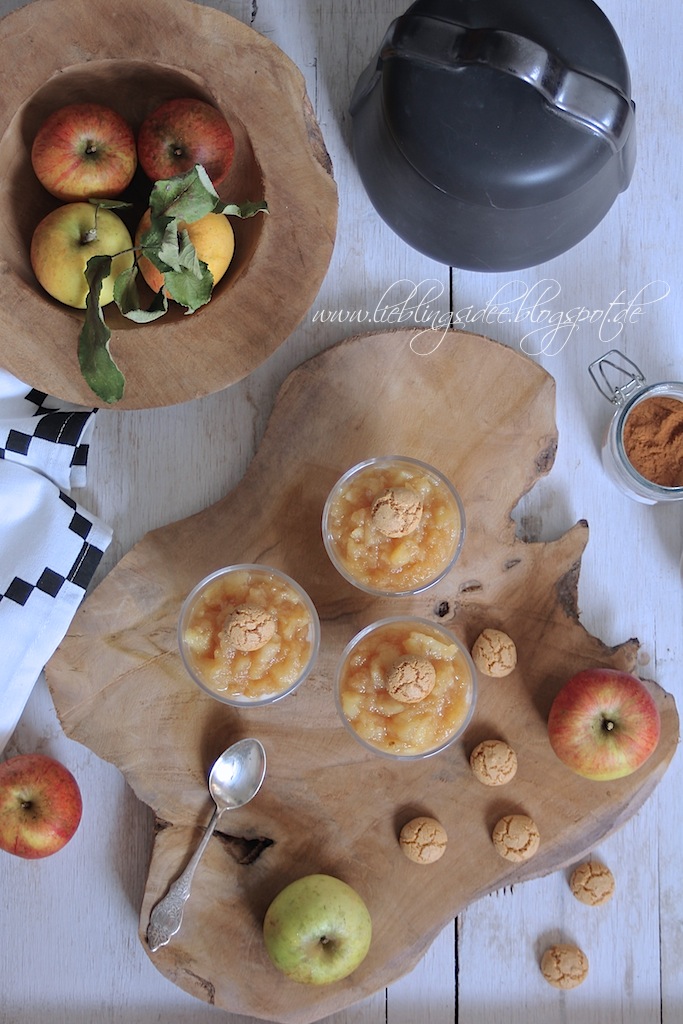 Lieblingsidee Blog: Herbstliches Apfel-Zimt-Tiramisu mit Amarettini Lieblingsidee Blog: Herbstliches Apfel-Zimt-Tiramisu mit Amarettini