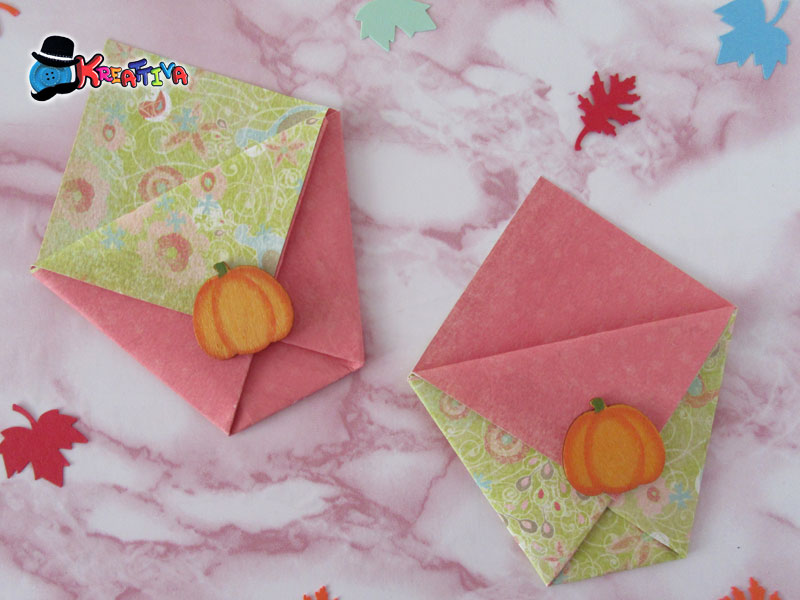Bustine Origami Per Matrimonio Autunnale Kreattivablog