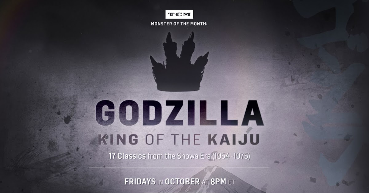 TCM October 2019 Schedule Features Godzilla as "Monster of the Month"