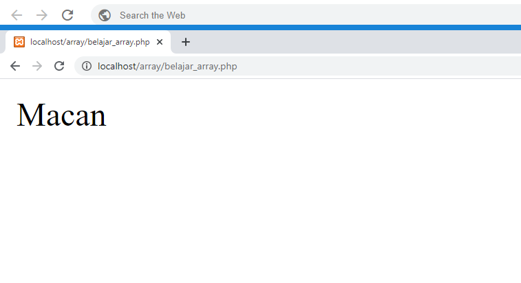 Mengenal Isi Array Dan For Dalam Php Sinauo Com