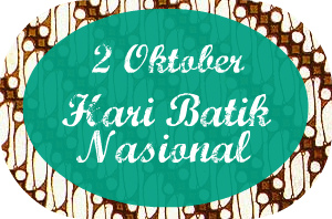 Memakai Batik di Hari Batik Nasional | Welcome