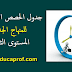 جدولة الحصص الأسبوعية للمستوى الثالث ابتدائي حسب المستجدات الجديدة جدولة الحصص الأسبوعية للمستوى الثالث ابتدائي حسب المستجدات الجديدة