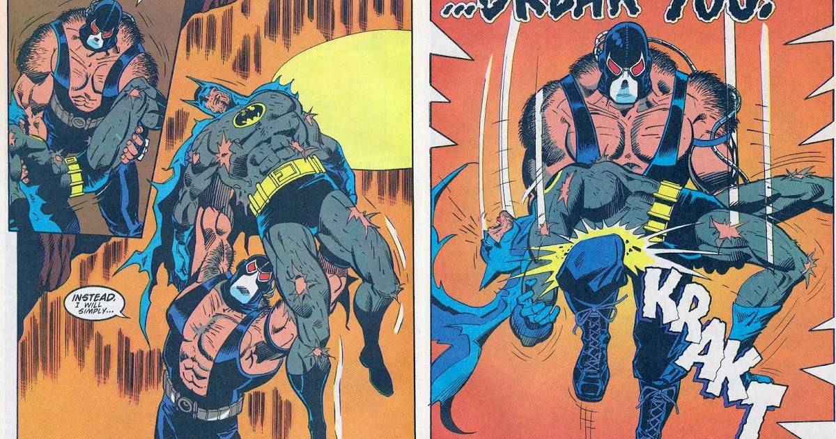 The Tearoom of Despair: So that's how Batman broke his back