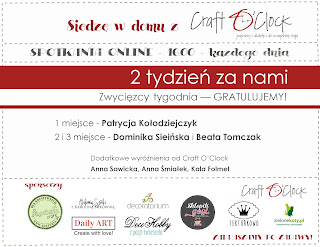 Wyróżnione prace w konkursie Craft O'clock
