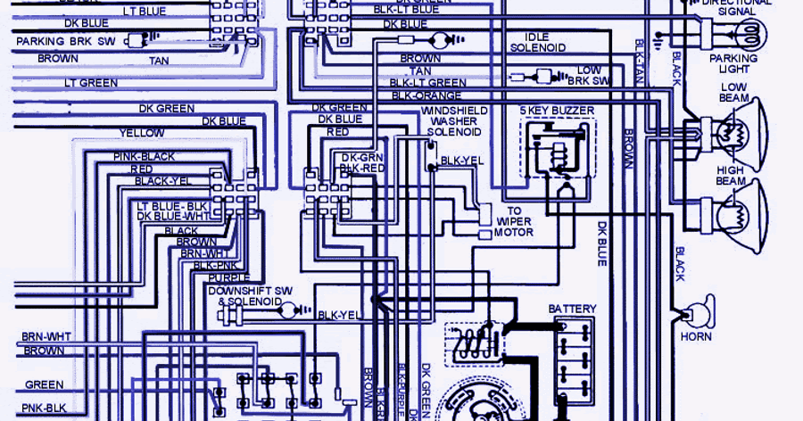 Electrinic and circuit: 1969 Pontiac Firebird Electrical ... pioneer deh 3300ub wiring diagram 