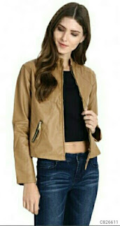 Women's Faux Leather Jackets