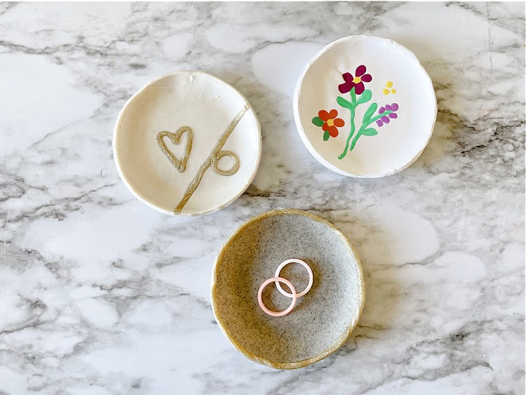 5 Little Monsters Clay Ring Dishes