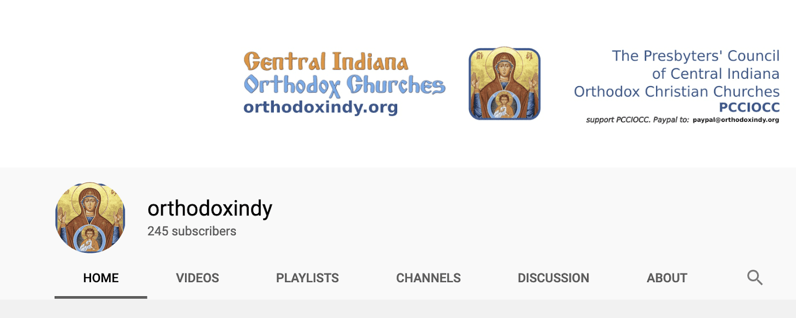https://www.youtube.com/user/orthodoxindy