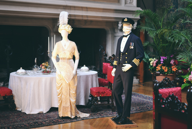 Titanic Costume Edwardian 1st Class Ladies Travelling Dress 