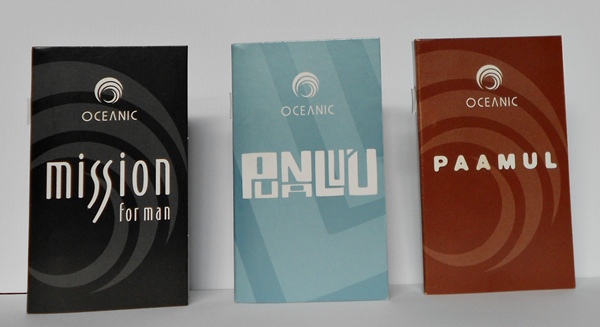 amostras dos perfumes masculinos  da Oceanic