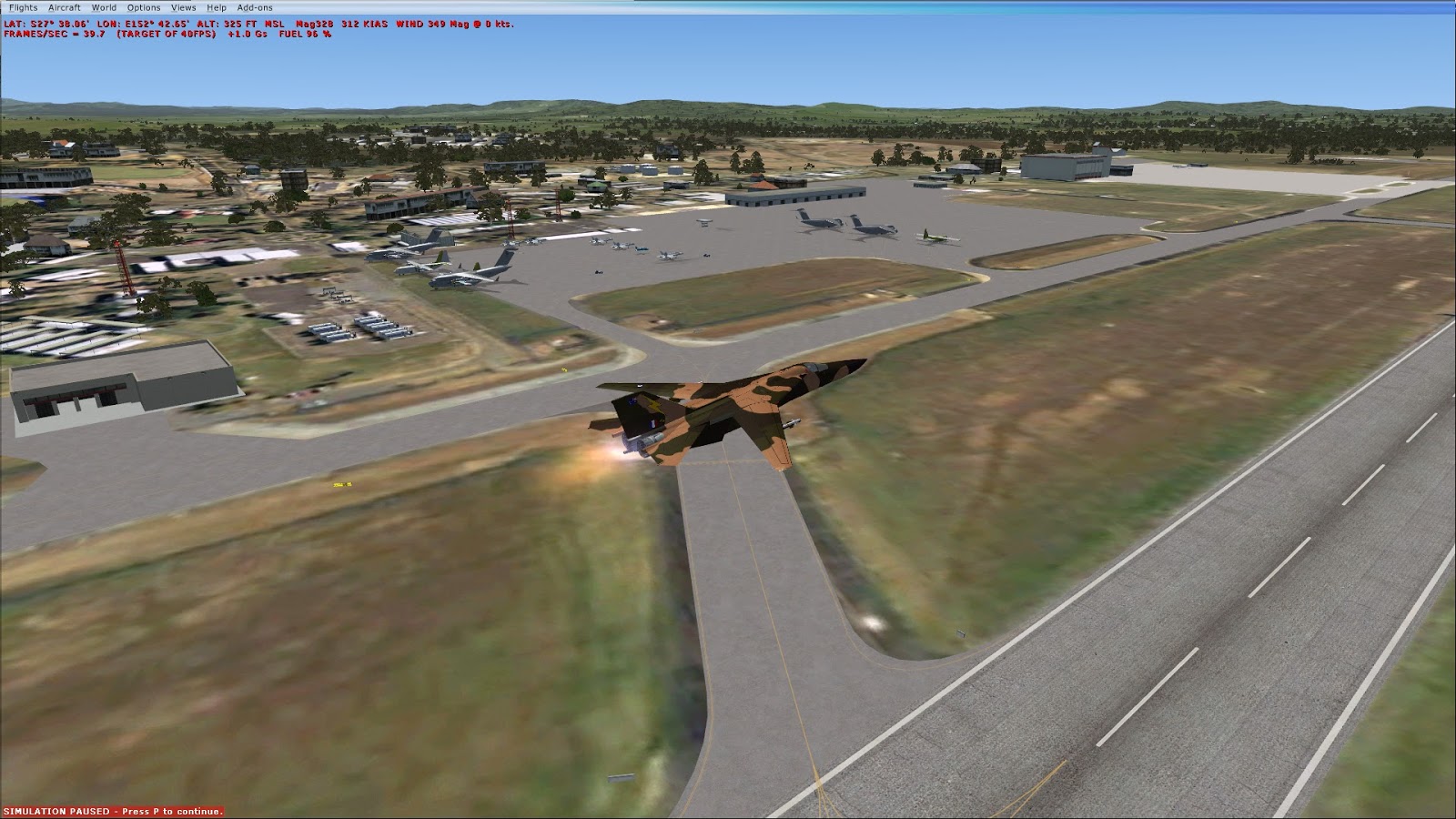 MS Flight Simulator X: RAAF Amberley Airbase, YAMB