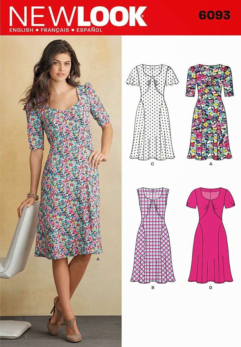 Dress sewing patterns, Clothing patterns, New look dresses