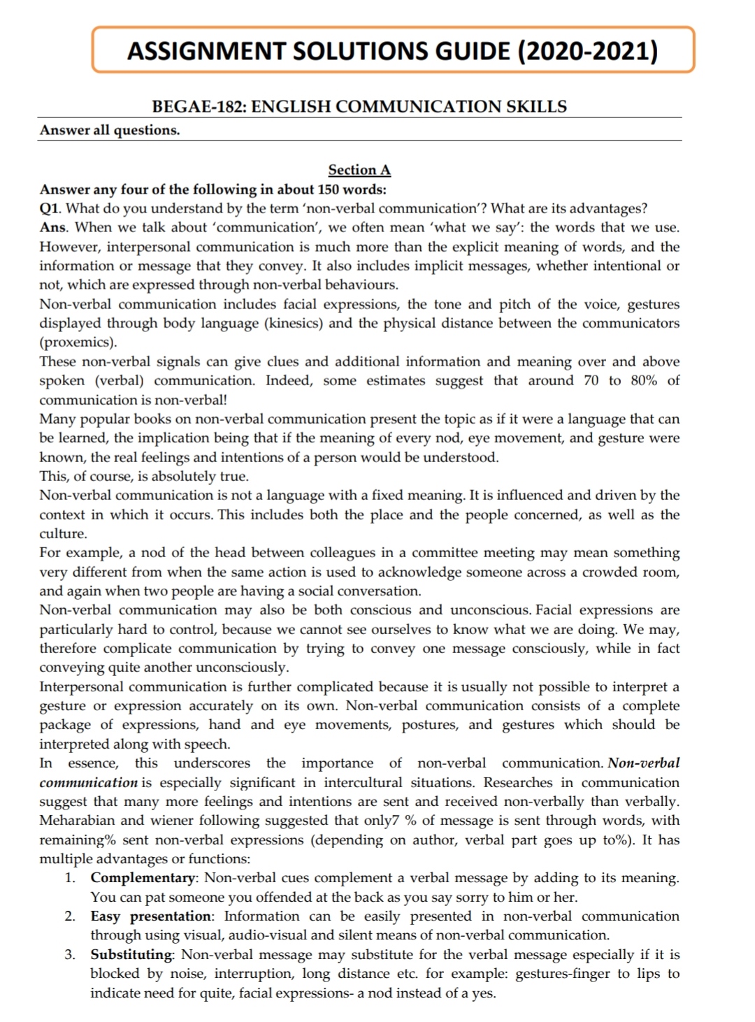 begae 182 english communication assignment pdf