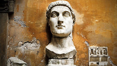 Statue of Constantine the Great, originally in Basilica of Maxentius, now in Capitoline Museum