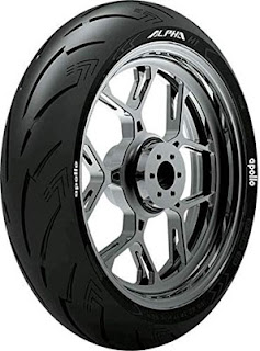 Apollo ALPHA H1 110/70ZR17 54W Steel Belted Radial Tubeless Front Tyre Apollo ALPHA H1 110/70ZR17 54W Steel Belted Radial Tubeless Front Tyre