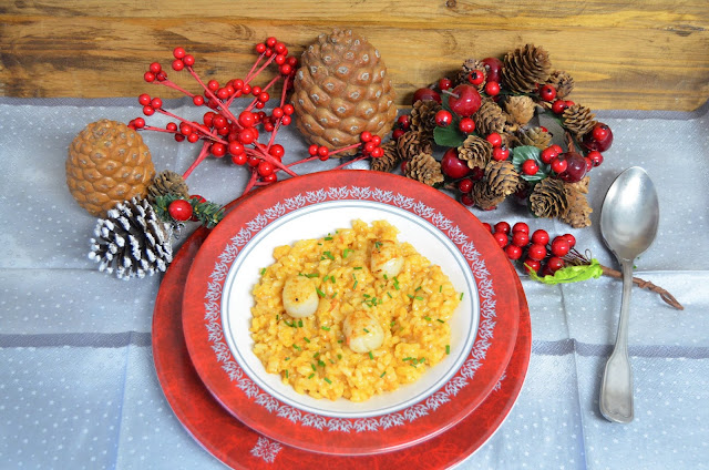 Risotto Al Cava Con Vieiras
