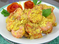 Resep Udang Saus Telur Asin