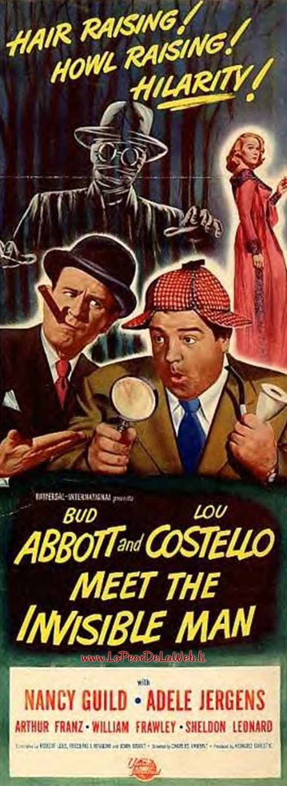 Abbott y Costello Contra el Hombre Invisible (1951)