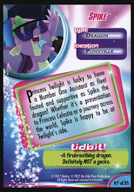 My Little Pony Spike MLP the Movie Trading Card
