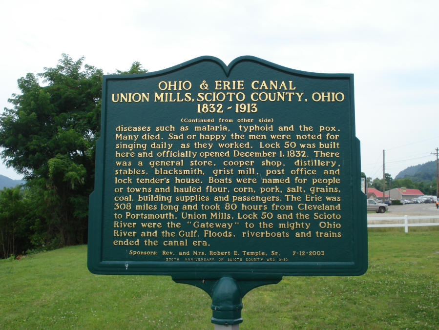 All Things Wildly Considered Ohio and Lucasville The Ohio and Erie Canal