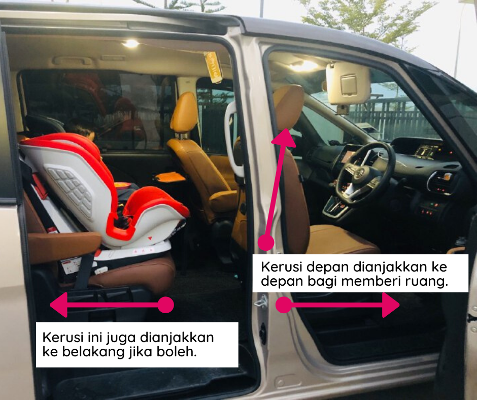 Cara Mudah Nak Pasang Car Seat