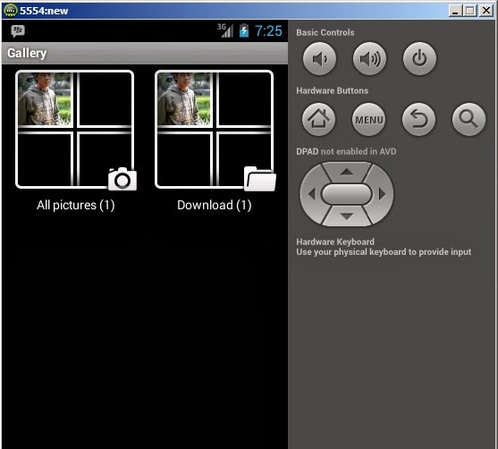 виснет эмулятор