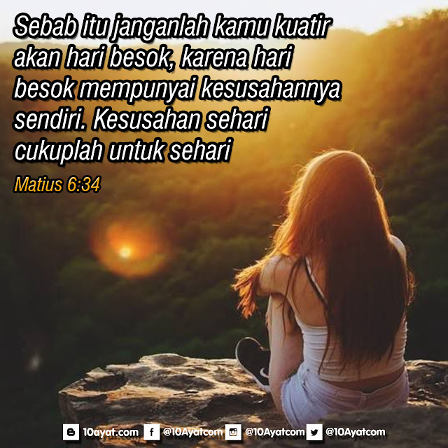 Matius 6 34