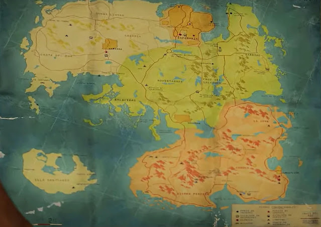 تسريب بالصور لخريطة لعبة Far Cry 6 و نظرة على مساحتها الضخمة جداً