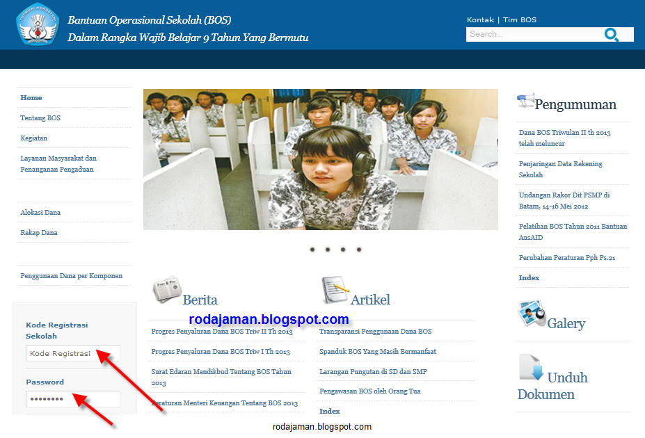 Cara Mengisi Laporan Penggunaan Dana BOS Secara Online