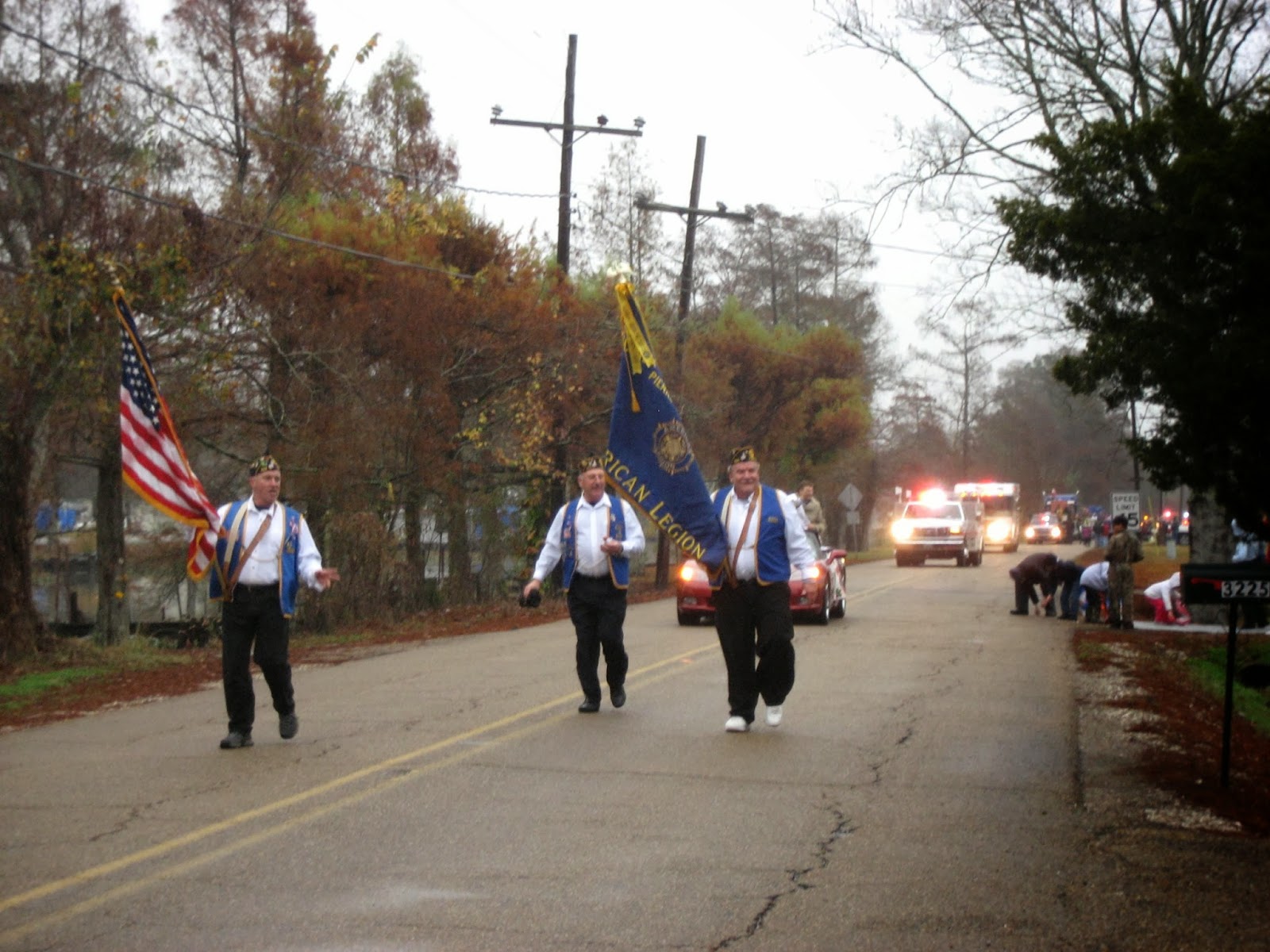 Living Rootless Louisiana Pierre Part Christmas Parade and Gumbo