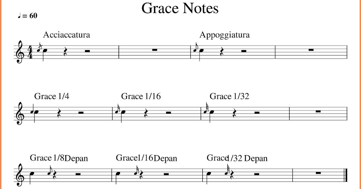 Grace Note Musik SEPUTAR MUSIK