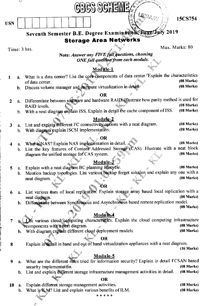 Visvesvaraya Technological University B.E. COMPUTER SCIENCE (CBCS