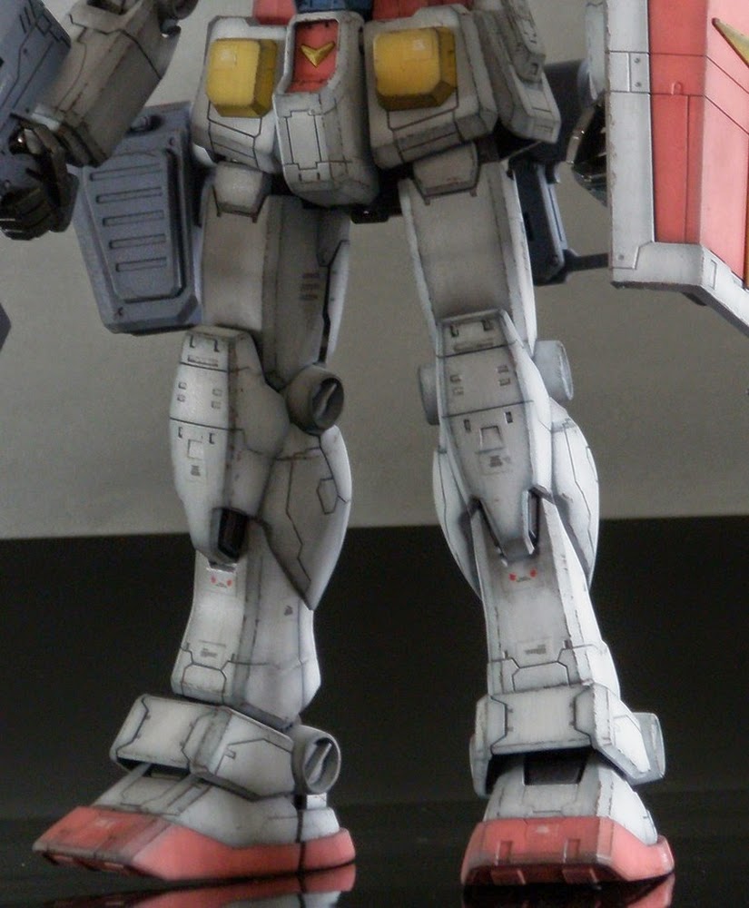 MG 1/100 Escala RX-78-2 Gundam Animación Color con Chile