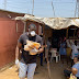 Coronavirus - John Dumelo Distributes Bread and Satchet Water in His Community