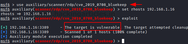 RDP penetration testing port 3389