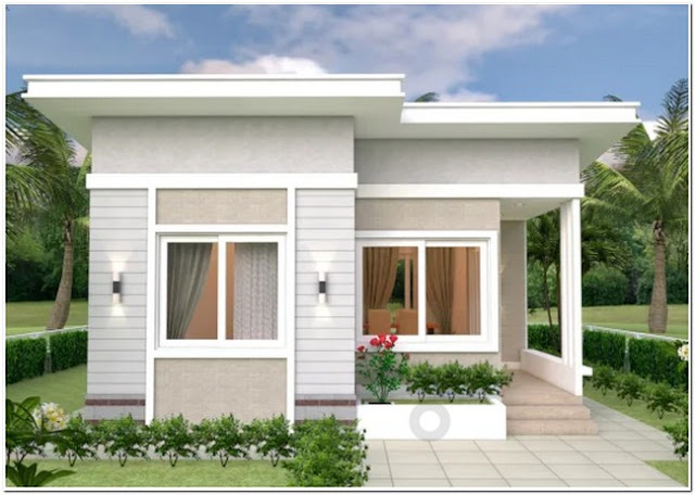Model rumah minimalis sederhana tampak depan terbaru