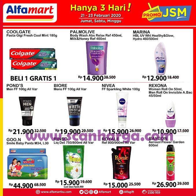 Hanya 3 Hari, Cek Promo Alfamart Periode 2123 Februari