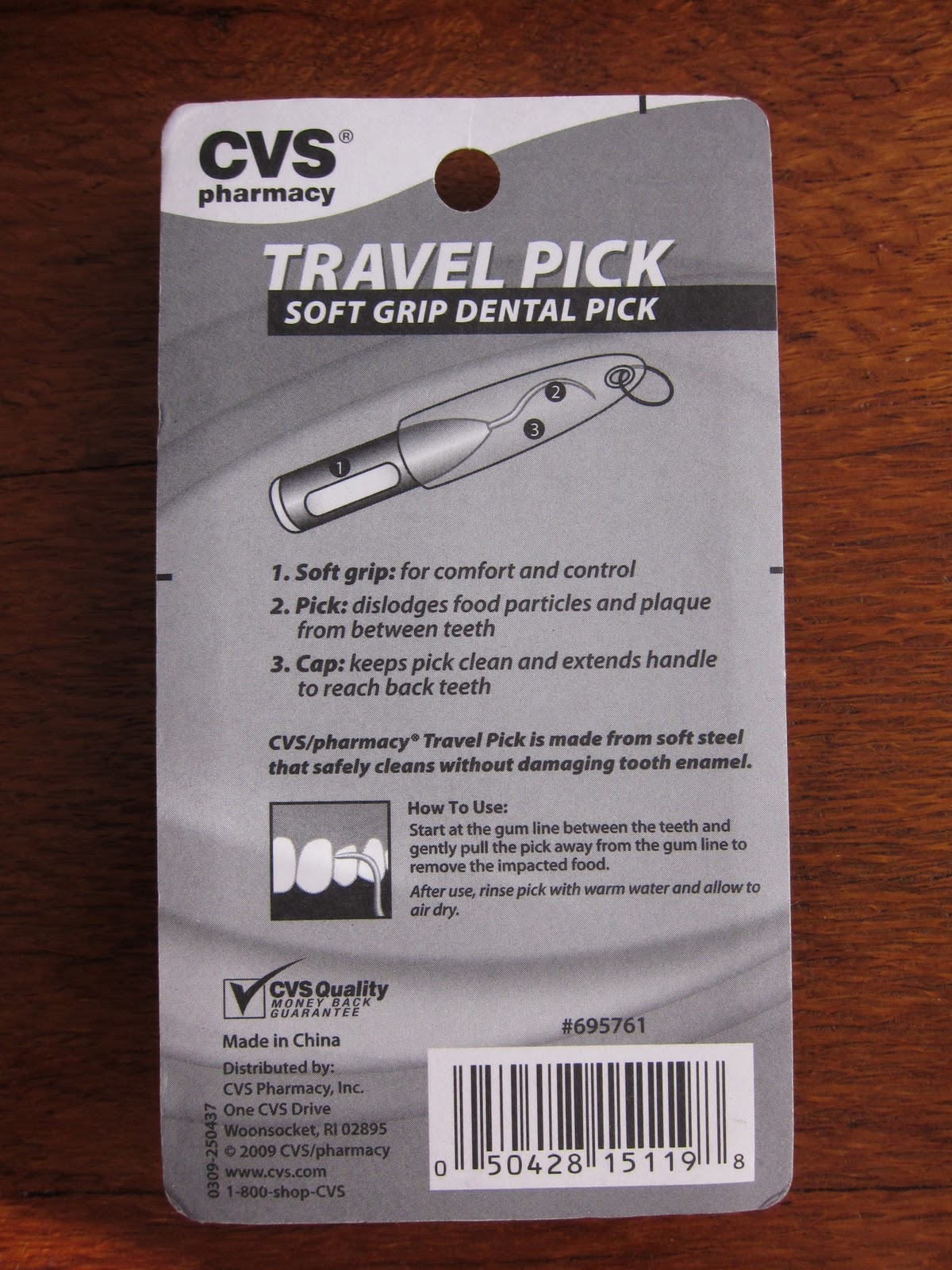 CVS Travel Dental Picks Keychain Gadgets and Pocket Tools
