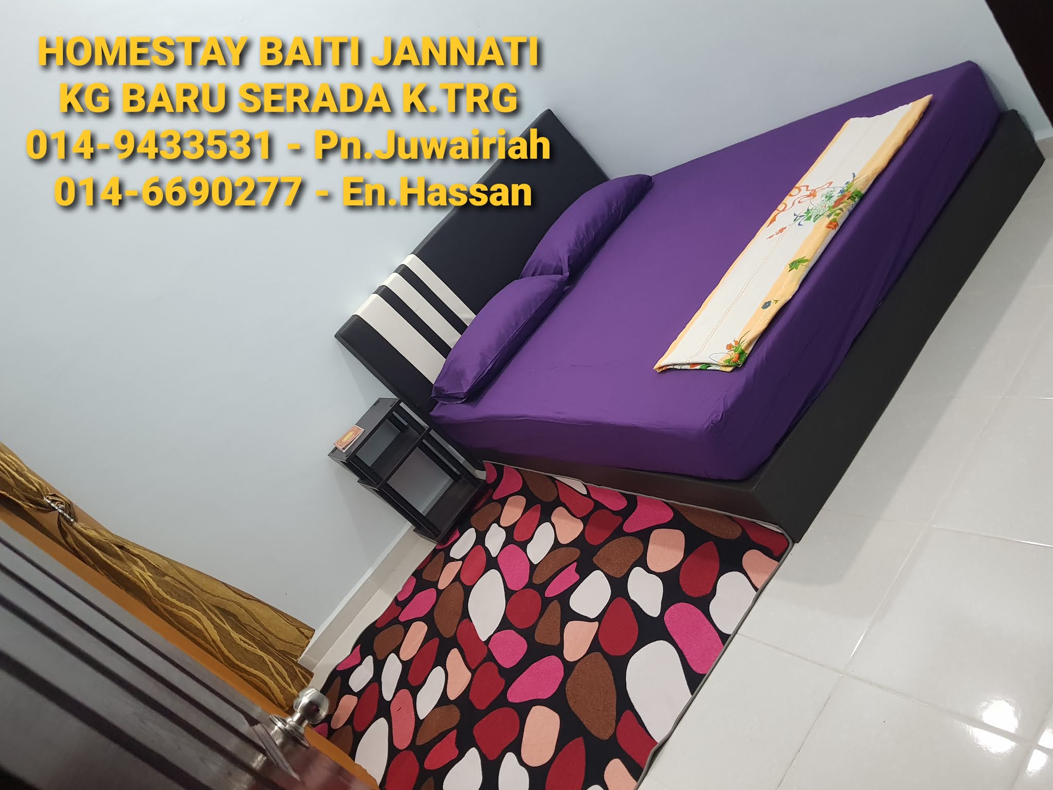 BLOG PENDIDIKAN ISLAM USTAZAH JUWAIRIAH MUDA: HOMESTAY BAITI JANNATI KG