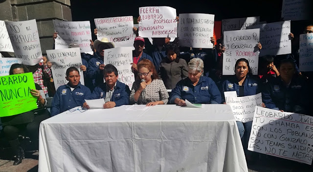 Trabajadores sindicalizados de Puebla denunciarán ante la FGE a la empresa Gráfico S.A de C.V.