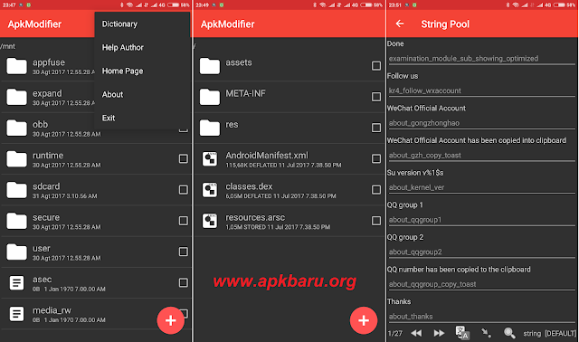 Screenshot ApkModifier Android