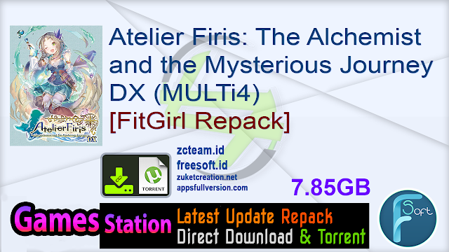 Atelier Firis The Alchemist and the Mysterious Journey DX (MULTi4) [FitGirl Repack, Selective Download - from 4 GB]