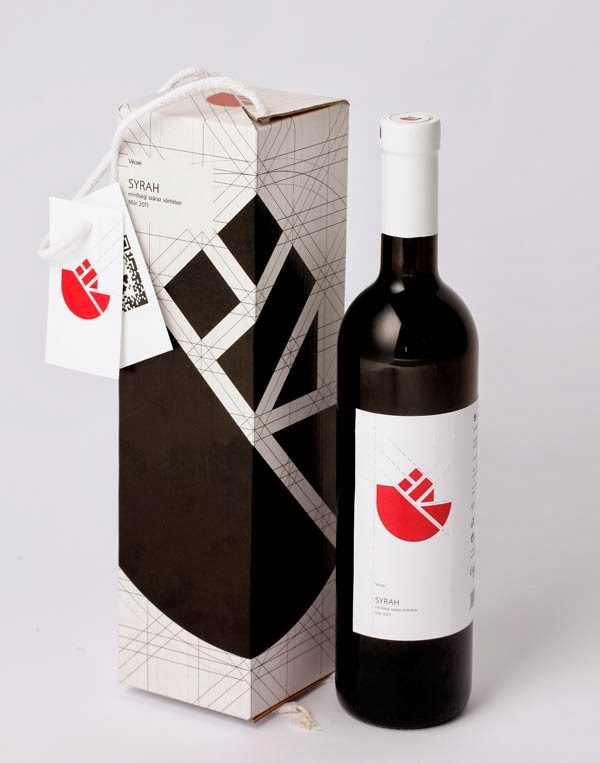 wine label design