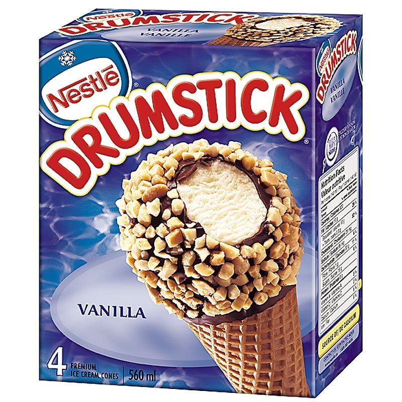 Wagnabbit ‘Drumstick’ chocolate sundae in a cone