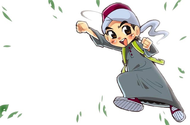 30+ Gambar Animasi Anak Sholeh, Spesial!
