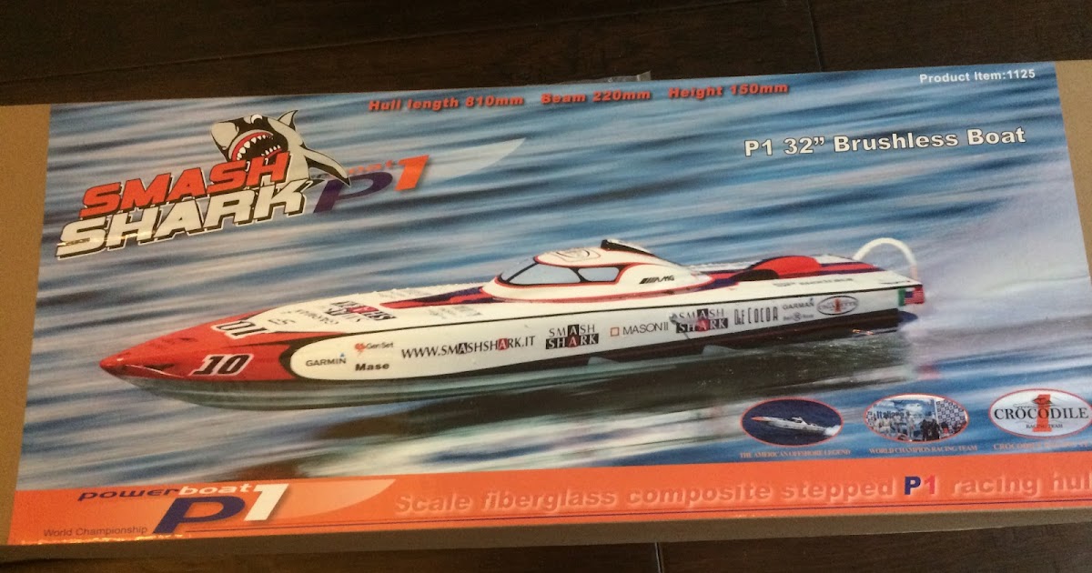 smash shark rc boat