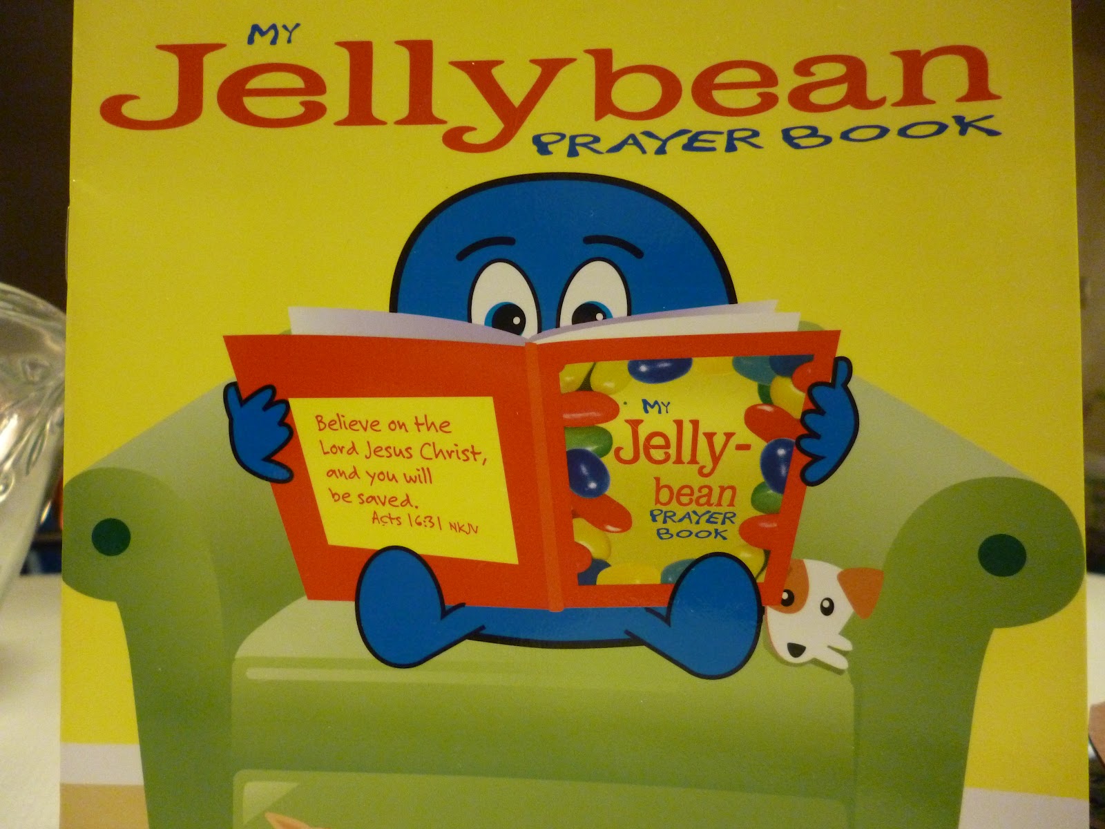 Crafty Little Disciples: Craft - Jelly Bean Prayer