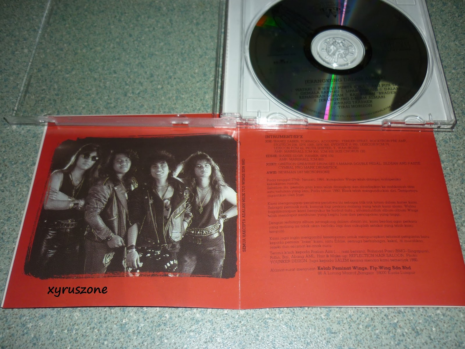 Xyrus Zone Wings Jerangkung Dalam Almari ( 1991 )