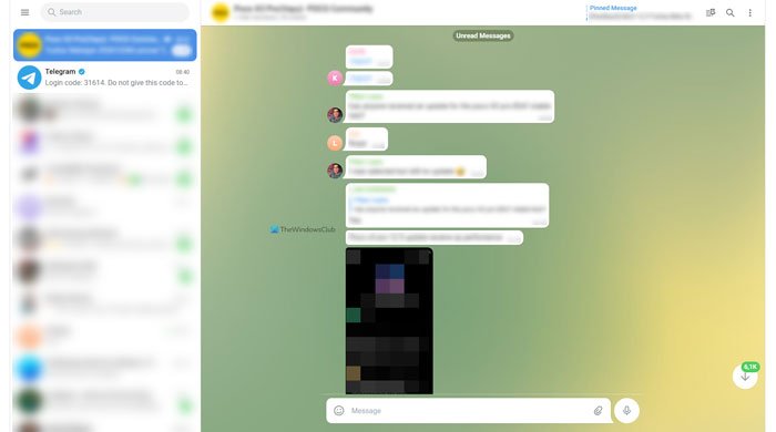 L'app di Telegram non funziona o si apre su Windows 11/10